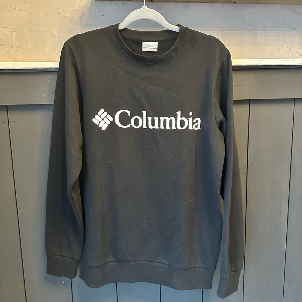 Columbia Black Crewneck Sweatshirt size Small